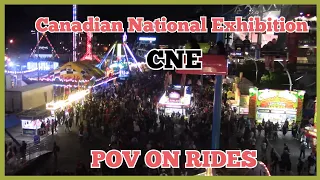 Scarborough Beach // Canadian National Exhibition (CNE) 2022 Vlog (On-Ride POV and Off-Ride POV)