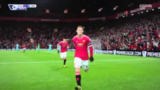 FIFA 16 - Schweinsteiger amazing header against West Ham