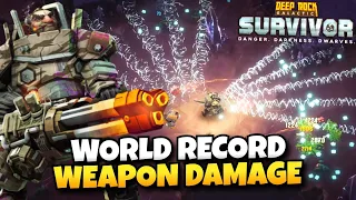 This Weapon Absolutely Deletes Hazard 5 | Deep Rock Galactic: Survivor Gameplay