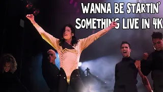 MICHAEL JACKSON - WANNA BE STARTIN' SOMETHING LIVE IN COPENHAGEN 1992 (4K)