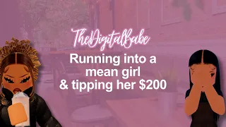 Storytime: Running into a bully & tipping her $200 | Roblox | #aesthetic |