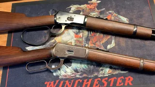 Winchester 1892 Carbine Original and Miroku Reproduction Comparison