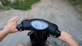 Продаю скутера.Yamaha Jog SA 36.Тест драйв покатушка,відеоогяд,на дорозі,в ходу.