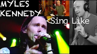 How to Sing Like Myles Kennedy, Alter Bridge. (Clean Power, Subtle Phrasing, BIG Range) NOT REACTION