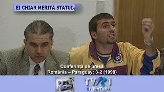 Hagi: "Merităm statuie! În 3 ani, fotbalul nostru se duce" (1998)