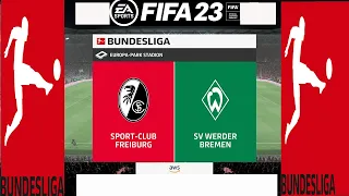 ⚽🇩🇪 SC   Freiburg   vs 🇩🇪 Werder Bremen    ⚽ | 🏆 🇩🇪 Bundesliga    (10/22/2022) 🎮 FIFA 23
