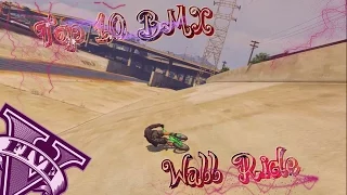 GTA V  - Top 10 BMX : Wall Ride