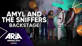 Amyl and The Sniffers Backstage at the 2019 ARIA Awards