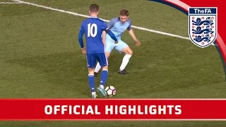 Man City 1-1 Chelsea - 2016/17 FA Youth Cup Final First Leg | Official Highlights