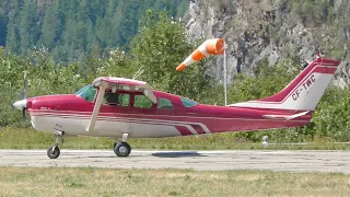 Cessna 210 Centurion Landing