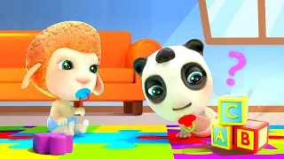 Little Babies Play Games | Kids Songs & Nursery Rhymes | Dolly and Friends 3D | Funny Stories