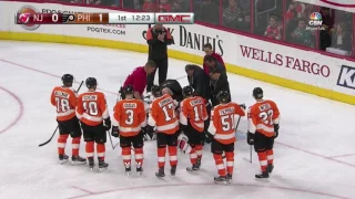 Michal Neuvirth fainted during the game