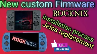 Powkiddy X55 ,RGB30 Rocknix  new custom firmware installation process new update 2024 Anbernic RG353