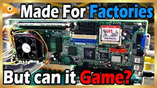 Industrial Gaming on a Single Board Pentium 3 Computer