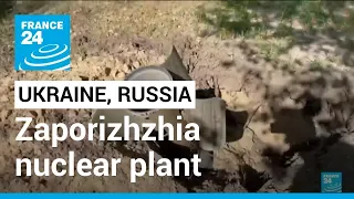 Ukraine, Russia trade blame for shelling of Zaporizhzhia nuclear plant • FRANCE 24 English