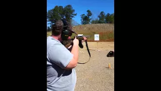 Colt running his old 10/22 at the Steel Challenge