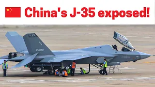 China's J-35 fighter exposed in new photo! The best medium-size stealth fighter in the world?