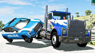 Police Car Chases #33 - BeamNG DRIVE | SmashChan