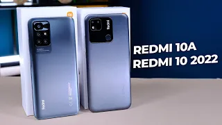 Обзор и сравнение Redmi 10A и Redmi 10 2022