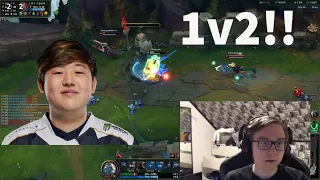 TheBausffs 1v2 Double Kill vs TL Tactical - Gragas Gameplay!!!