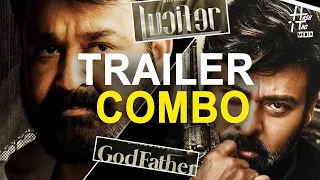 God Father VS Lucifer  Trailer | Megastar Chiranjeevi | Salman Khan || Mohanlal | Prithviraj