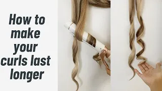 HOW TO MAKE YOUR CURLS LAST LONGER: REASONS WHY YOUR CURLS ARE FALLING