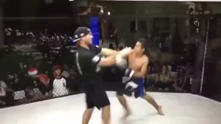 MMA Fighter Attacks Referee After Being Knocked Out