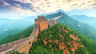 ( 4K ) The Great Wall of China from Above | Cinematic Aerial Drone Film