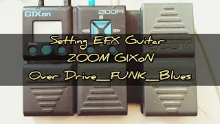 Cara Setting Efek Guitar OD_Funk_Blues ZOOM G1XoN