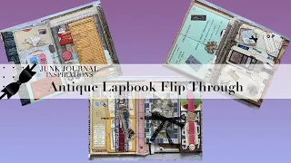 Antique Lapbook Flip Through