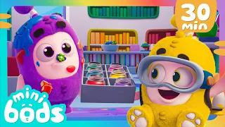 Peinture à refaire | Minibods | Baby Oddbods Français | Dessin Animé en Français