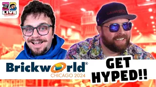 What to Expect at Brickworld Chicago 2024 | 🔴 Z&B LIVE Unfiltered