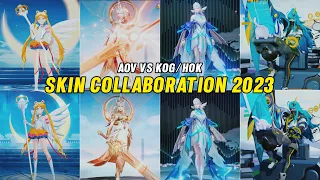 AOV vs. KoG HoK: Skin Collaboration Transfer Comparison 2023/2024 - Ultra HD Part 1