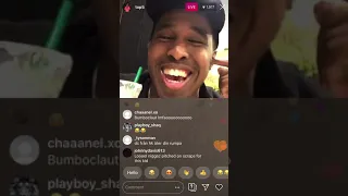 Top5 Vs Kappo on IG live GETS HEATED***😂😂