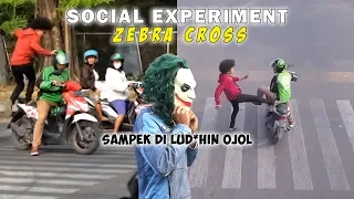 JOKER? Zebra Cross - Social Experiment Indonesia