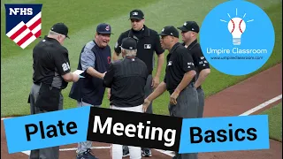 Umpire 101: The Plate Meeting (NFHS Version)