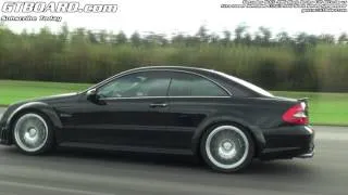 Xtra Power Mercedes CLK63 AMG Black Series Kompressor vs Mercedes SL65 AMG Black Series V12 BiTurbo