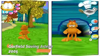 Evolution Of Garfield Games 1983-2024