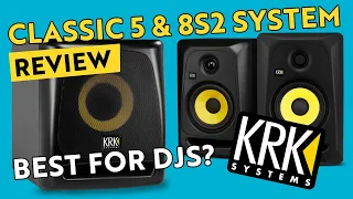 KRK 8S2 Subwoofer & Classic 5 Monitors Review - Best For New DJs/Producers?