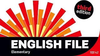 English File Elementary Book 3. Edt. Audios Test 4 Listening 2 #englishlistening #englishfilebook