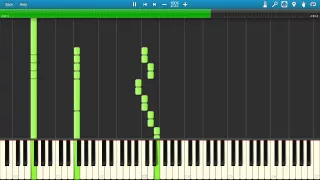 Attack on Titan - Vogel im Käfig [Piano Tutorial] (Synthesia)