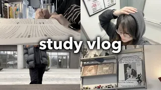 study vlog📓: studying for 13 hours, healthy eating journey, date with mom & sister, going on walks