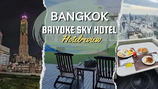 Baiyoke Sky Hotel Bangkok- Space-Zone Zimmer Hotelreview 🏨 Frühstück auf dem Balkon in der 81.Etage☕