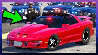 GTA 5 Roleplay | PONTIAC  DRAG POLICE  #714 | RedlineRP