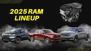 2025 Ram 1500 Lineup! – New Ramcharger, Hemi V8 out & Hurricane I6 in, & REV Model with 654 HP!