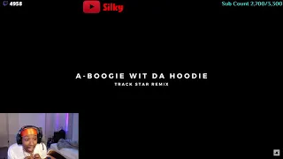 Silky Reacts To A Boogie Wit Da Hoodie - Track Star Remix