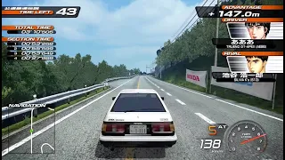 Initial D Exteme Stage PS3 All tracks gameplay