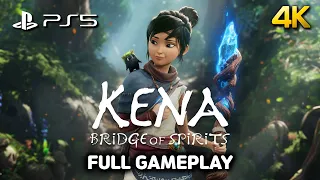 Kena: Bridge of Spirits (PS5) Full Gameplay Walkthrough - No Commentary (4K 60FPS)