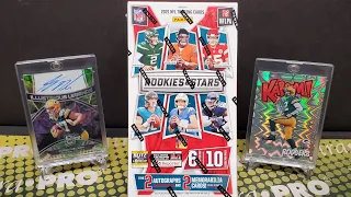 2021 Rookies & Stars Football Hobby Box Opening! 4 Hits per Box