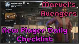 Multiplayer Campaign Daily Checklist - Marvel's Avengers